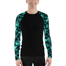 Load image into Gallery viewer, SLEEVETAT - Vintage Floral Rash Guard (Black)