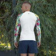 Load image into Gallery viewer, SLEEVETAT - Floral Rash Guard (White)
