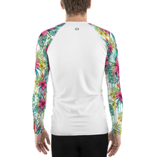 Load image into Gallery viewer, SLEEVETAT - Floral Rash Guard (White)
