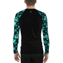 Load image into Gallery viewer, SLEEVETAT - Vintage Floral Rash Guard (Black)
