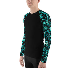 Load image into Gallery viewer, SLEEVETAT - Vintage Floral Rash Guard (Black)
