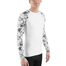 Load image into Gallery viewer, SLEEVETAT - Vintage Floral Rash Guard (White)
